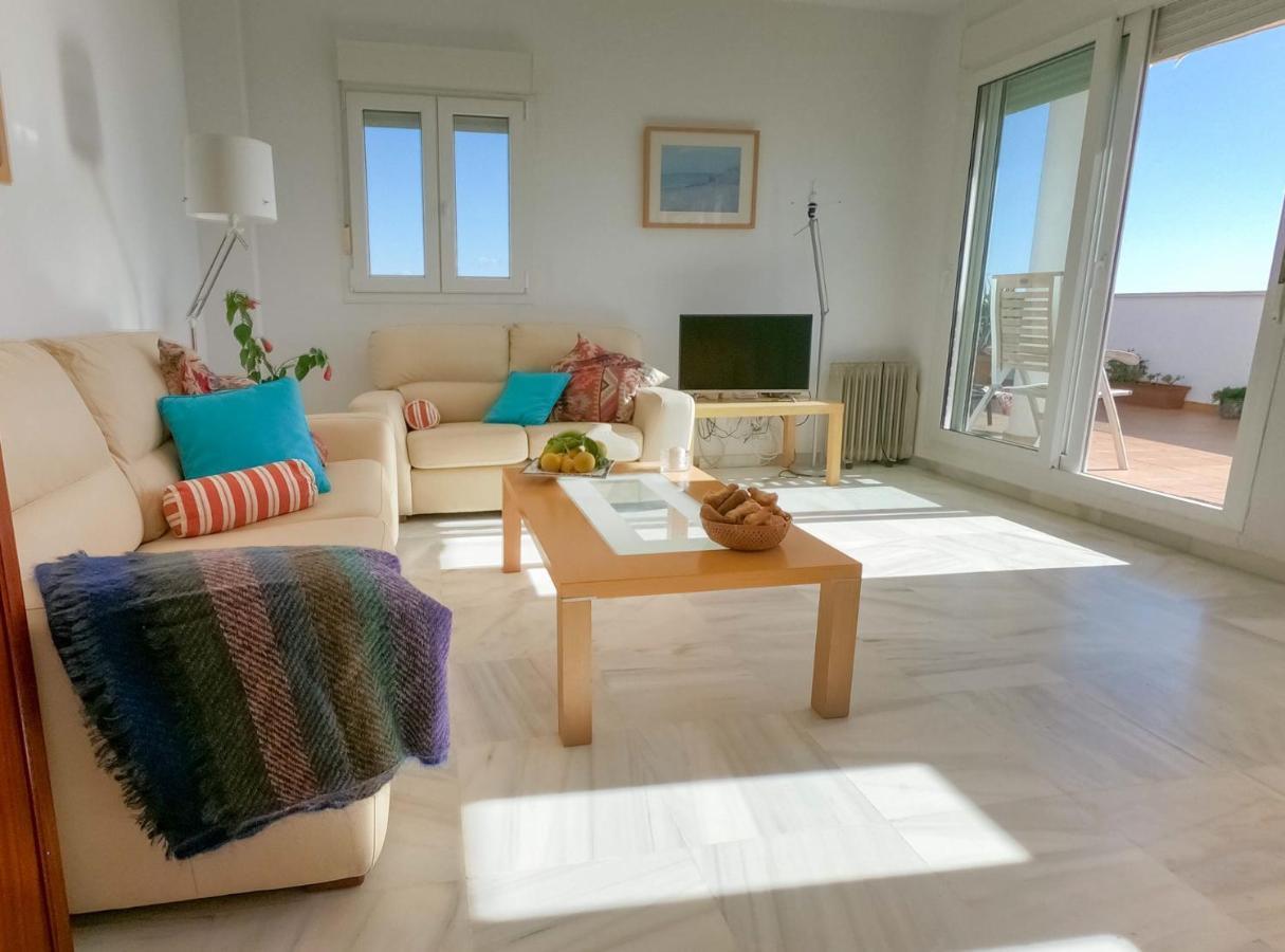 Terraza Trafalgar Apartamento Tipo Penthouse Con Enorme Terraza Y Vistas Al Mar Conil De La Frontera Eksteriør bilde