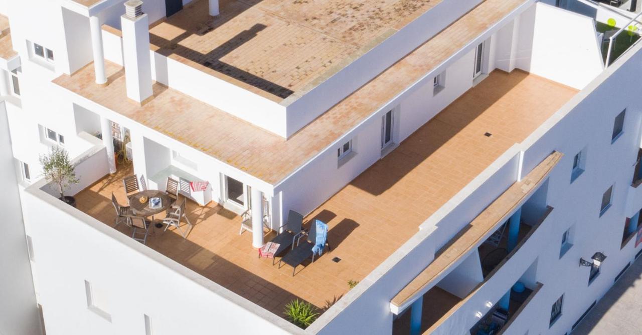 Terraza Trafalgar Apartamento Tipo Penthouse Con Enorme Terraza Y Vistas Al Mar Conil De La Frontera Eksteriør bilde