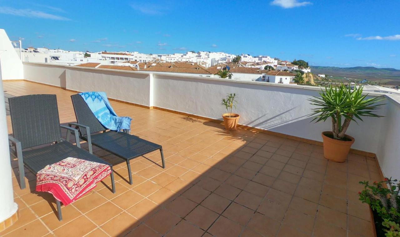 Terraza Trafalgar Apartamento Tipo Penthouse Con Enorme Terraza Y Vistas Al Mar Conil De La Frontera Eksteriør bilde